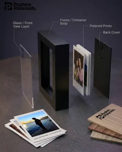 Memory Box for Polaroids
