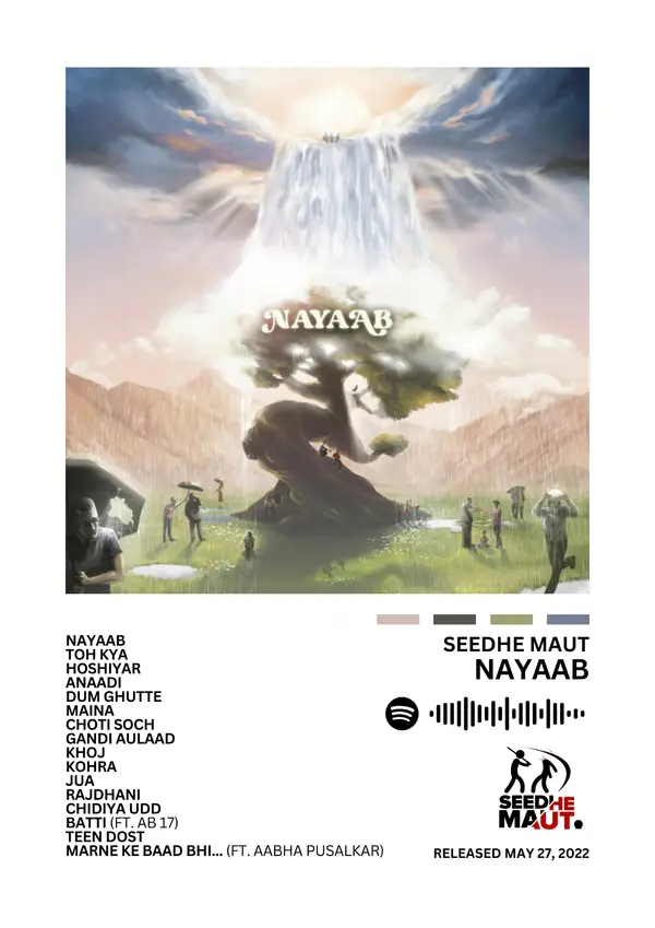 Seedhe Maut — Nayaab Album Cover Art