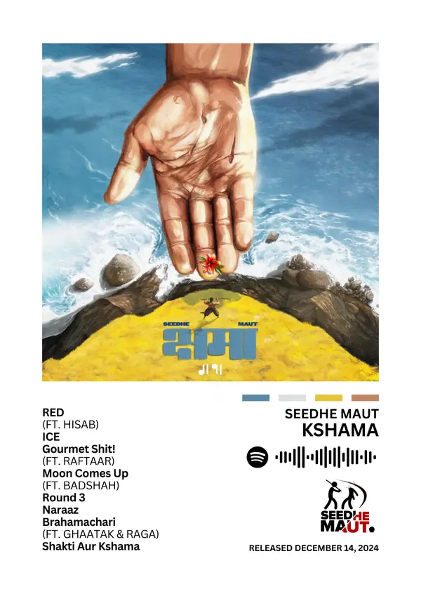 Seedhe Maut — Kshama Album Cover Art